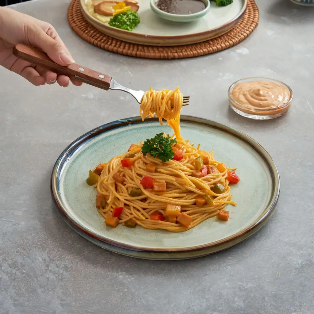 [ML3] Mỳ ý sốt Spaghetti Chay