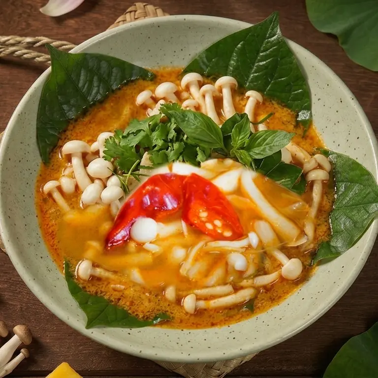 Nấm hải sản sốt Thái