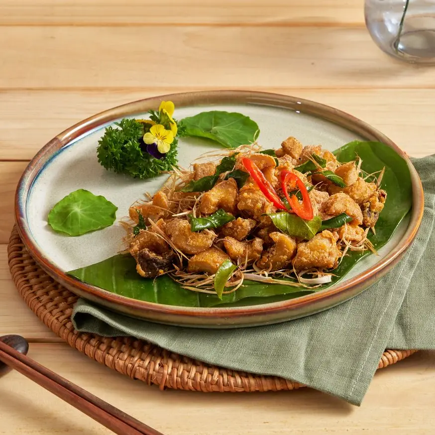 Nấm rang muối điều