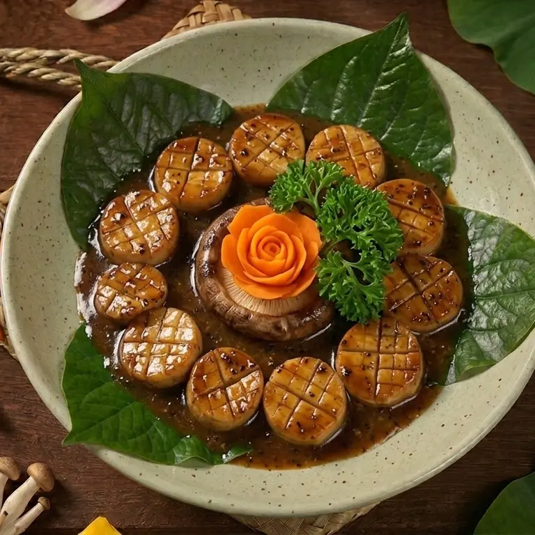 Nấm sốt tiêu xanh