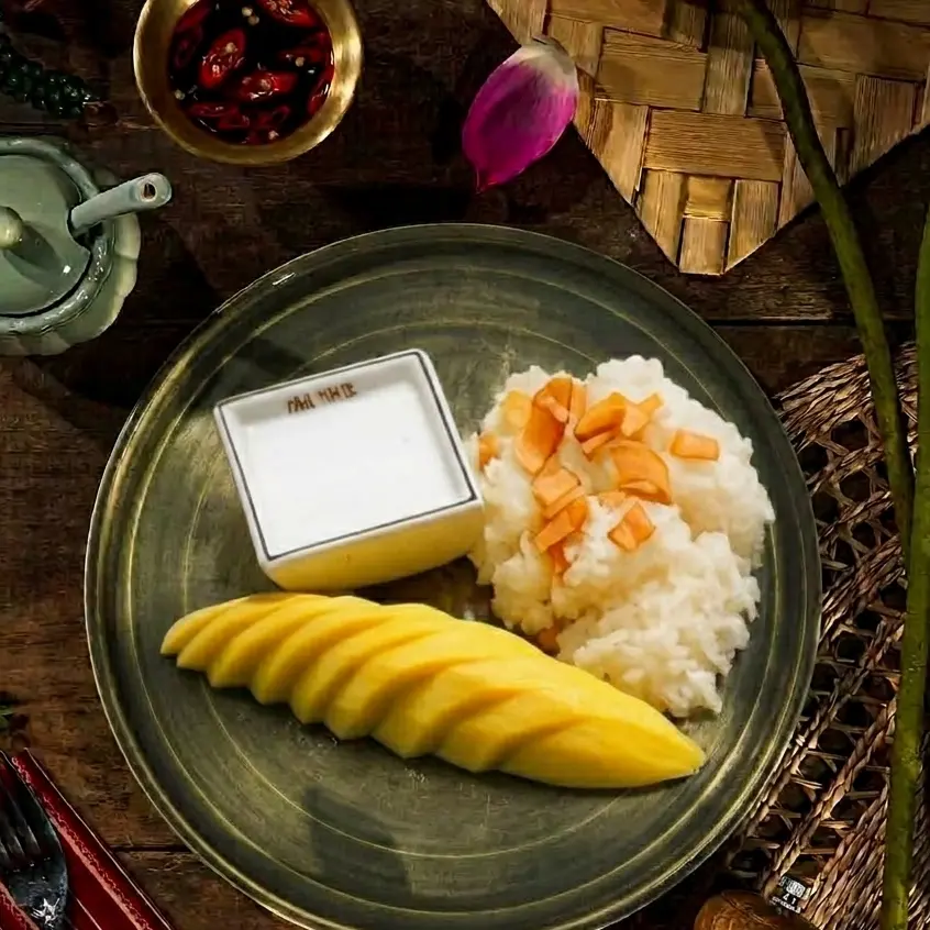 Xôi xoài kiểu Thái
