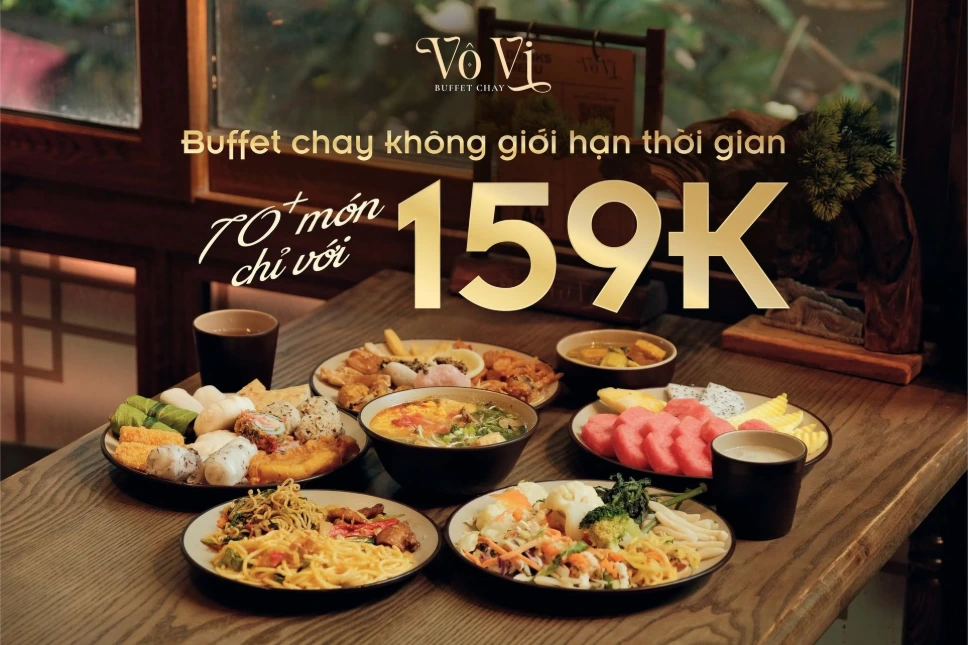 Vé buffet chay Hà Nội